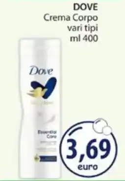 Acqua & Sapone DOVE Crema Corpo vari tipi offerta