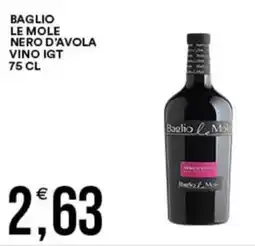 Vantaggio Cash&Carry Baglio le mole nero d'avola vino IGT offerta