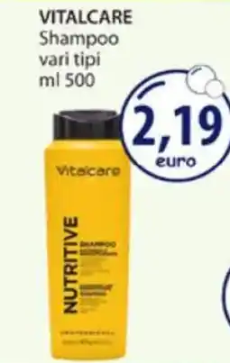 Acqua & Sapone VITALCARE Shampoo vari tipi offerta