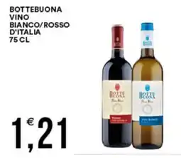 Vantaggio Cash&Carry Bottebuona vino bianco/rosso d'italia offerta