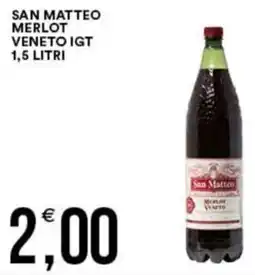 San matteo merlot veneto IGT