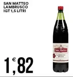 Vantaggio Cash&Carry San matteo lambrusco IGT offerta