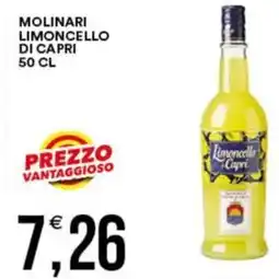 Vantaggio Cash&Carry Molinari limoncello di capri offerta