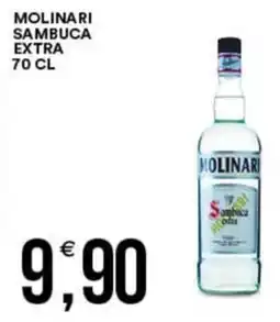 Vantaggio Cash&Carry Molinari sambuca extra offerta