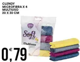 Vantaggio Cash&Carry Clendy microfibra x4 multiuso offerta
