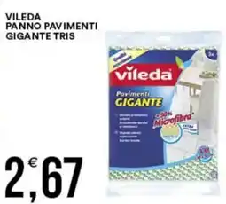 Vantaggio Cash&Carry Vileda panno pavimenti gigante tris offerta