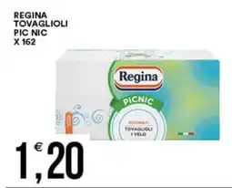 Vantaggio Cash&Carry Regina tovaglioli pic nic x 162 offerta