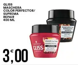 Vantaggio Cash&Carry Gliss maschera color perfector/ suprema repair offerta