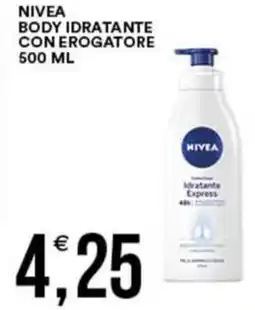 Vantaggio Cash&Carry Nivea body idratante con erogatore offerta