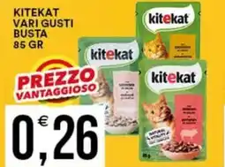 Vantaggio Cash&Carry Kitekat vari gusti busta offerta