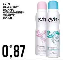 Evin deo spray donna aquamarine/ quartz