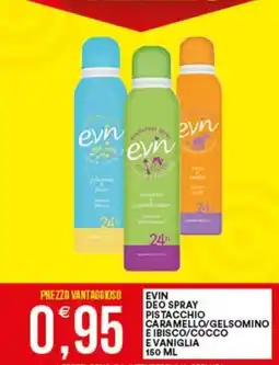Evin deo spray pistacchio caramello/gelsomino7 evaniglia