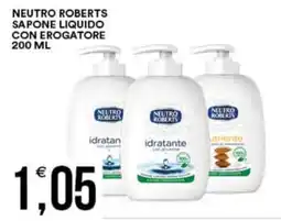 Vantaggio Cash&Carry Neutro roberts sapone liquido con erogatore offerta