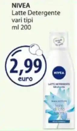 Acqua & Sapone NIVEA Latte Detergente vari tipi offerta