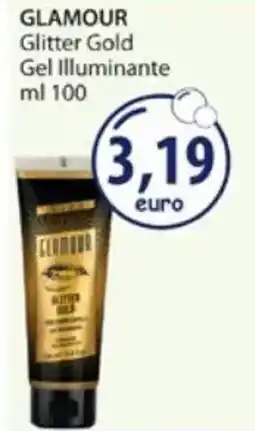 Acqua & Sapone GLAMOUR Glitter Gold Gel Illuminante offerta