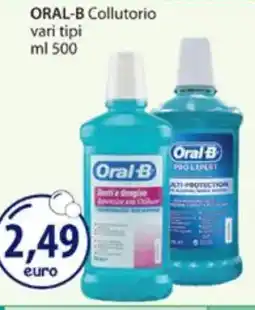 Acqua & Sapone ORAL-B Collutorio vari tipi offerta
