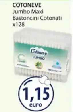 Acqua & Sapone COTONEVE Jumbo Maxi Bastoncini Cotonati offerta