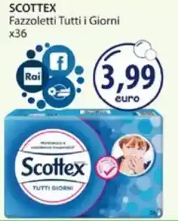 Acqua & Sapone SCOTTEX Fazzoletti Tutti i Giorni offerta