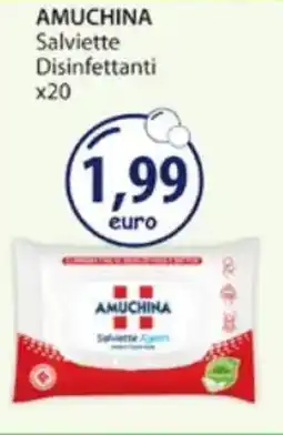 Acqua & Sapone AMUCHINA Salviette Disinfettanti offerta