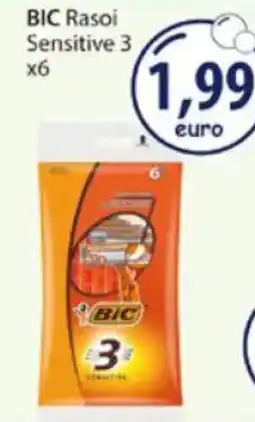 Acqua & Sapone BIC Rasoi Sensitive 3 offerta