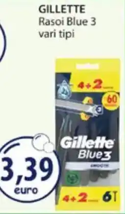 Acqua & Sapone GILLETTE Rasoi Blue 3 vari tipi offerta