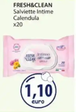 Acqua & Sapone FRESH&CLEAN Salviette Intime Calendula x20 offerta