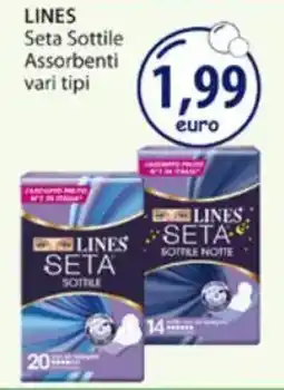 Acqua & Sapone LINES Seta Sottile Assorbenti vari tipi offerta