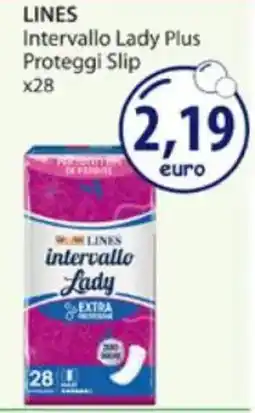 Acqua & Sapone LINES Intervallo Lady Plus Proteggi Slip x28 offerta