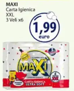 Acqua & Sapone MAXI Carta Igienica XXL 3 Veli x6 offerta