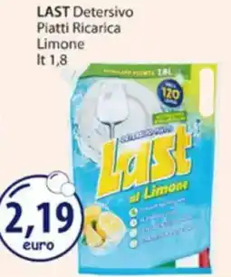 Acqua & Sapone LAST Detersivo Piatti Ricarica Limone offerta