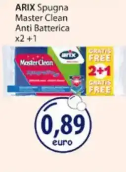 Acqua & Sapone ARIX Spugna Master Clean Anti Batterica offerta