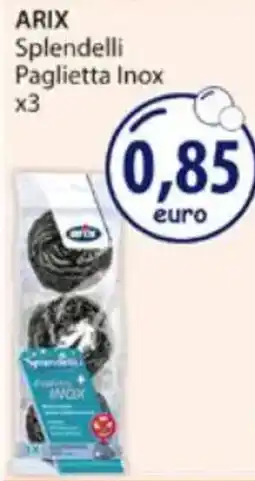 Acqua & Sapone ARIX Splendelli Paglietta Inox offerta