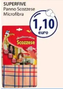 Acqua & Sapone SUPERFIVE Panno Scozzese Microfibra offerta