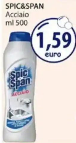 Acqua & Sapone SPIC&SPAN Acciaio offerta