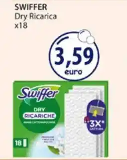 Acqua & Sapone SWIFFER Dry Ricarica x18 offerta