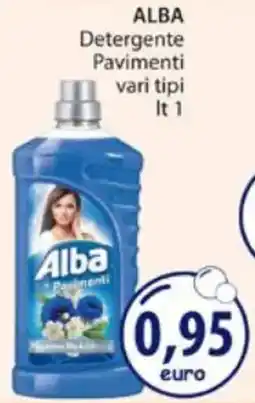 Acqua & Sapone ALBA Detergente Pavimenti vari tipi offerta