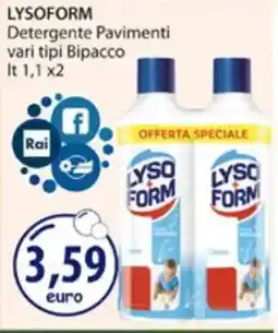 Acqua & Sapone LYSOFORM Detergente Pavimenti offerta
