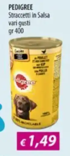 Acqua & Sapone PEDIGREE Straccetti in Salsa vari gusti offerta