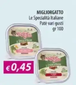 MIGLIORGATTO Le Specialità Italiane Patè vari gusti