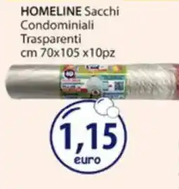 Acqua & Sapone HOMELINE Sacchi Condominiali Trasparenti offerta