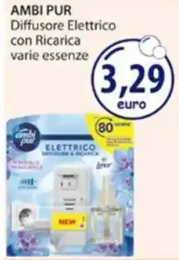 Acqua & Sapone AMBI PUR Diffusore Elettrico con Ricarica varie essenze offerta