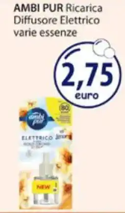 Acqua & Sapone AMBI PUR Ricarica Diffusore Elettrico varie essenze offerta