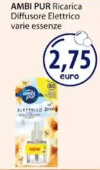 Acqua & Sapone AMBI PUR Ricarica Diffusore Elettrico varie essenze offerta