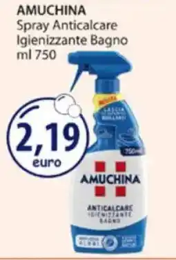 Acqua & Sapone AMUCHINA Spray Anticalcare Igienizzante Bagno offerta