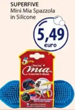 Acqua & Sapone SUPERFIVE Mini Mia Spazzola in Silicone offerta
