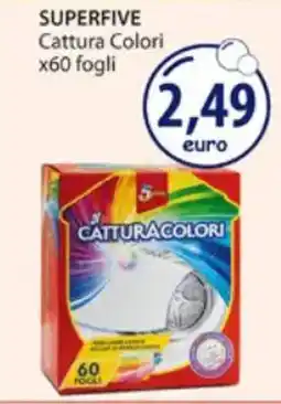 Acqua & Sapone SUPERFIVE Cattura Colori x60 fogli offerta