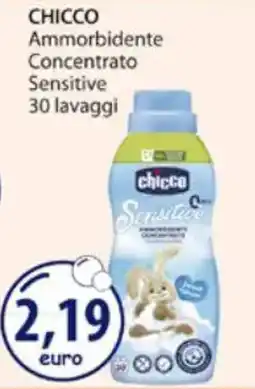 Acqua & Sapone CHICCO Ammorbidente Concentrato Sensitive offerta