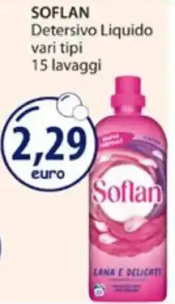 Acqua & Sapone SOFLAN Detersivo Liquido vari tipi offerta