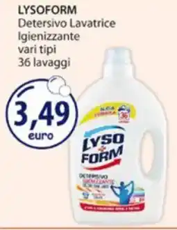 Acqua & Sapone LYSOFORM Detersivo Lavatrice Igienizzante offerta