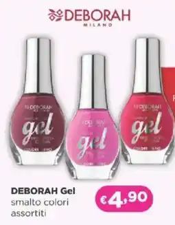 Acqua & Sapone DEBORAH Gel smalto colori assortiti offerta